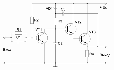 Генератор поляризованного напряжения схема ивана копеца